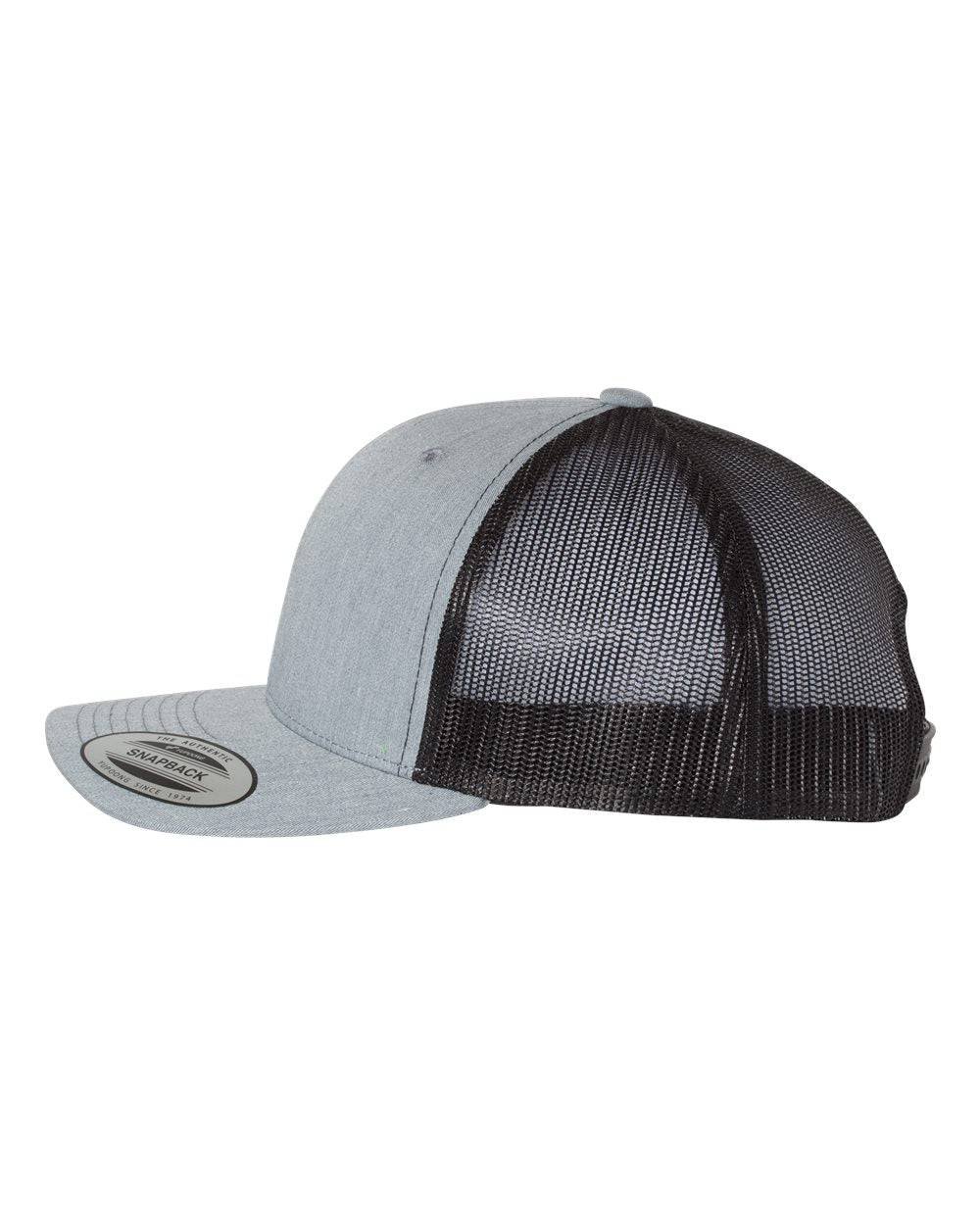 ADHD Hat with Custom Patch Made with Premium Leatherette on a Richardson 112 or Yupoong Classic Hat - F5 Custom Designs