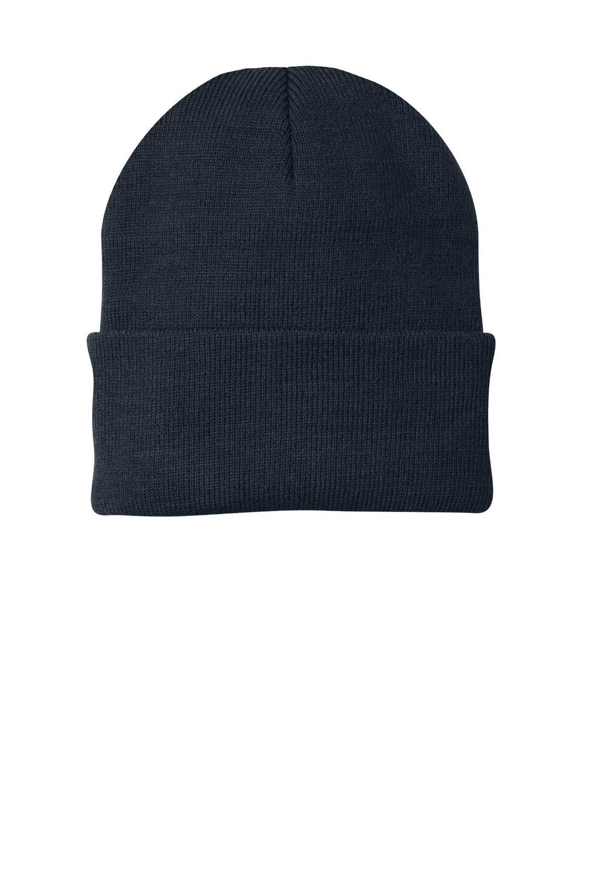 Navy CP90 custom patch beanie