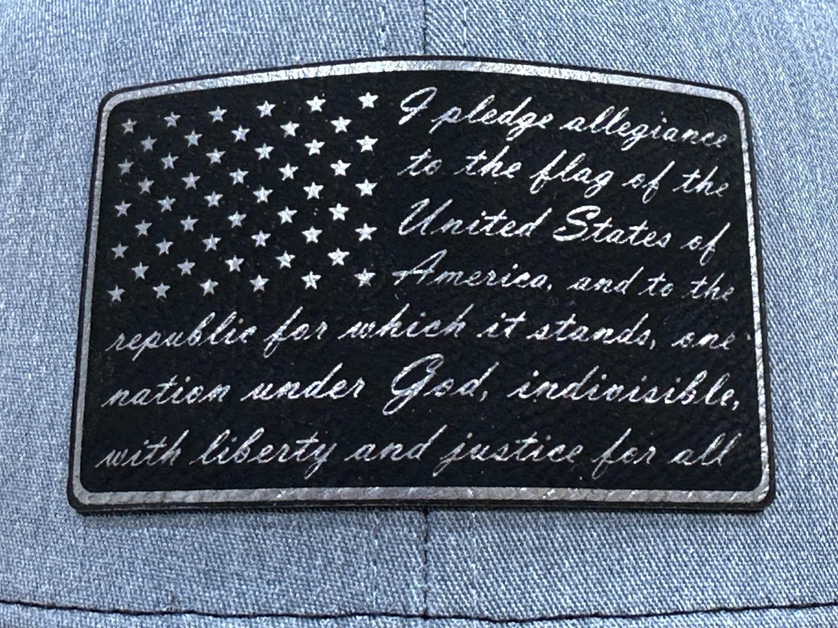 Pledge of Allegiance American Flag Richardson 112 Trucker Hat