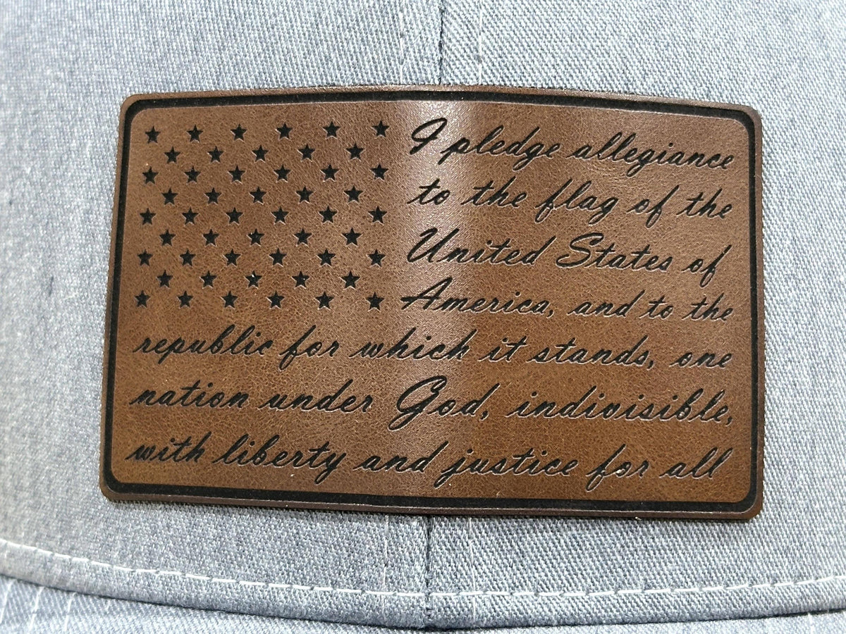 Pledge of Allegiance American Flag Richardson 112 Trucker Hat