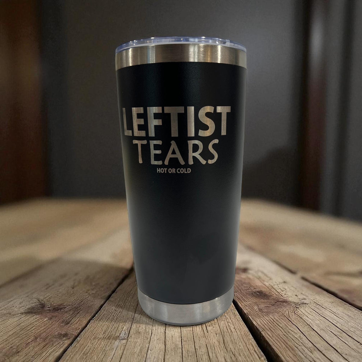 Leftist Tears 20oz Tumbler: Laser Engraved Drinkware