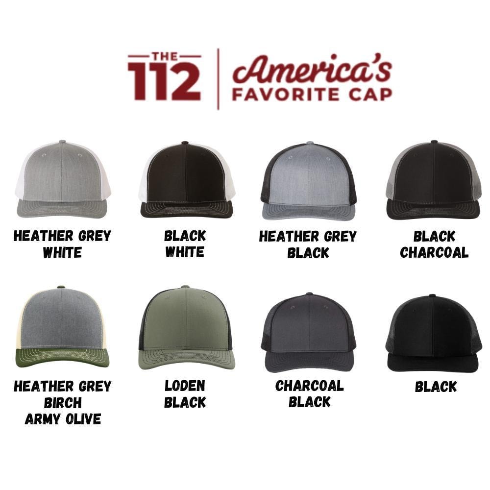 Custom Ranch Logo Richardson 112 Leather Patch Hat