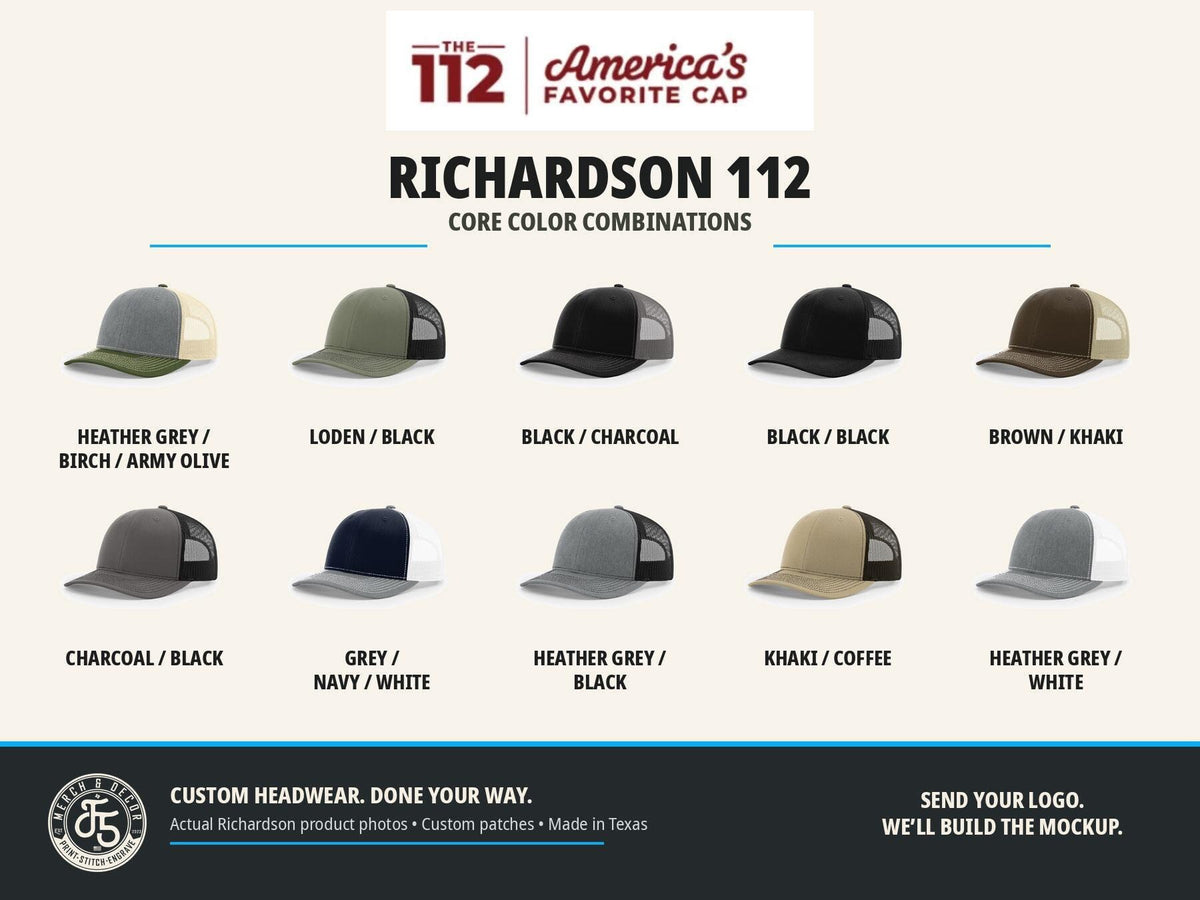 Personalized Trucker Hat with Custom Logo Patch