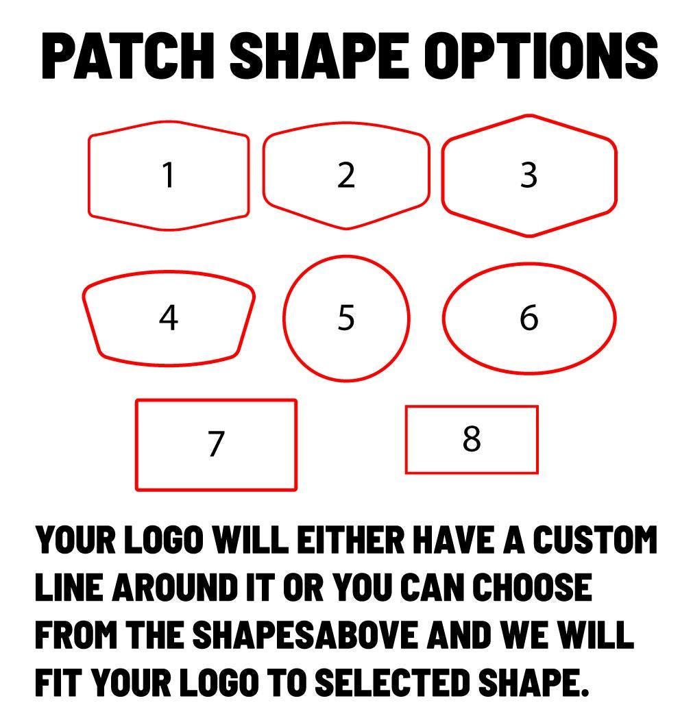 Custom Leather Patch Richardson 112 Trucker Hat