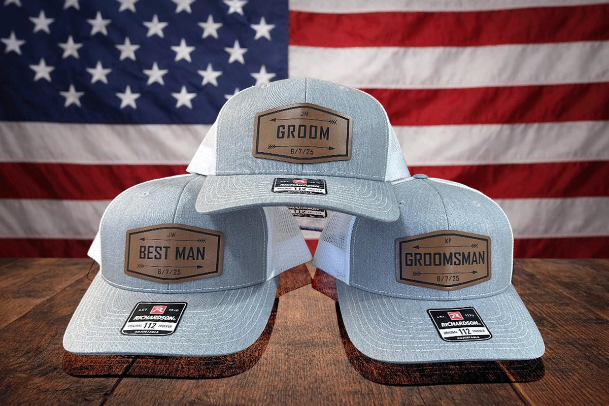 Custom Richardson 112 Groom Hat Personalized Groomsmen Gift